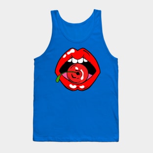 Cherry lips Tank Top